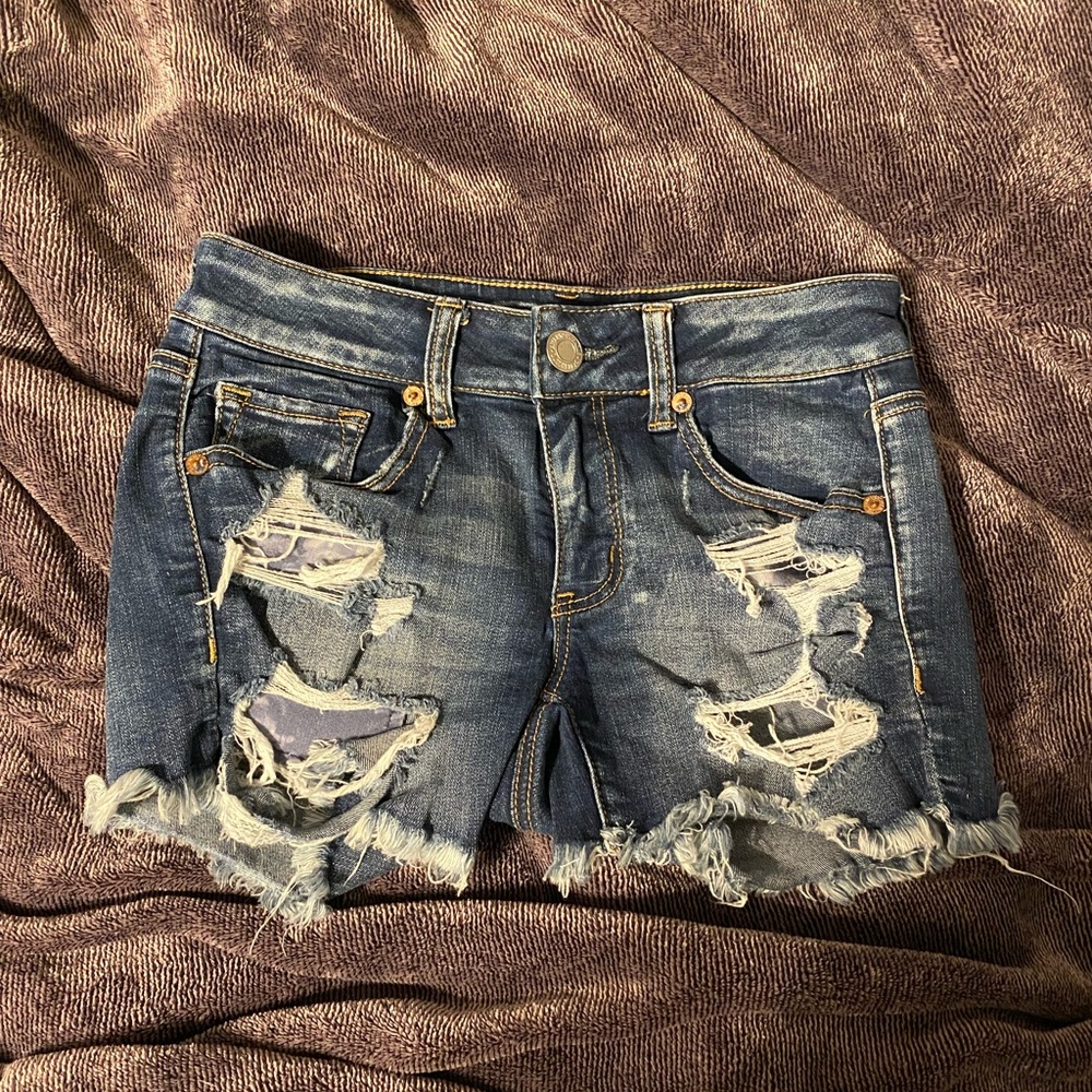 American Eagle Super Stretch Midi Short